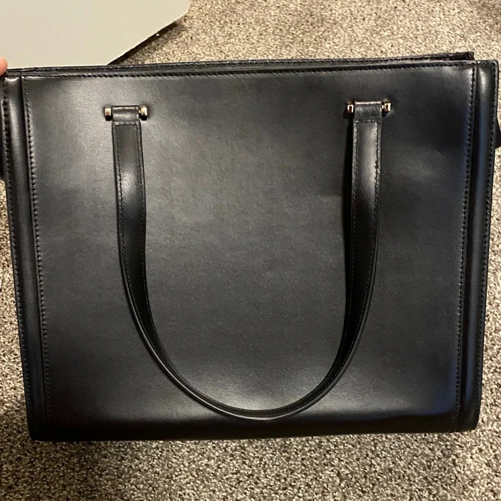 Kate Spade Black Leather Tote